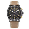 Montre chronographe à cadran et quartz