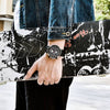 Montre chronographe sport multifonction à quartz
