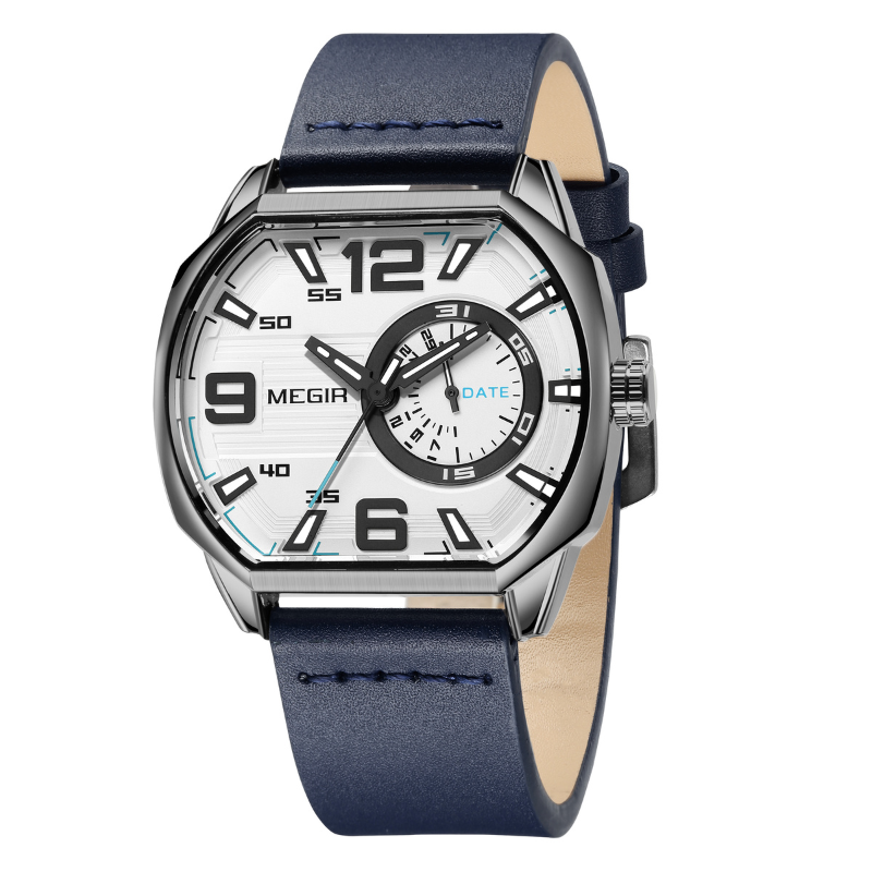 Montre de sport en cuir de première qualité