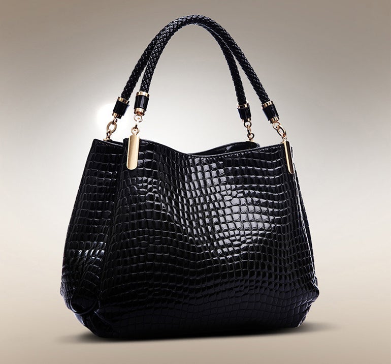Sac en cuir de crocodile