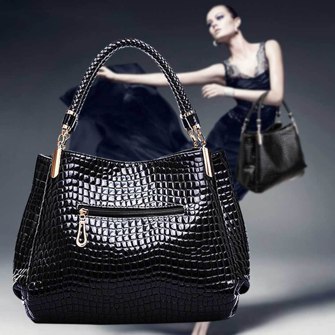 Sac en cuir de crocodile