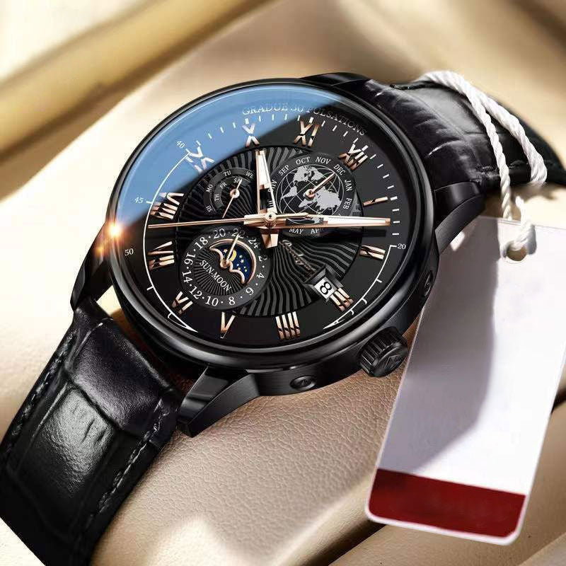Montre à quartz léger tendance et haut de gamme