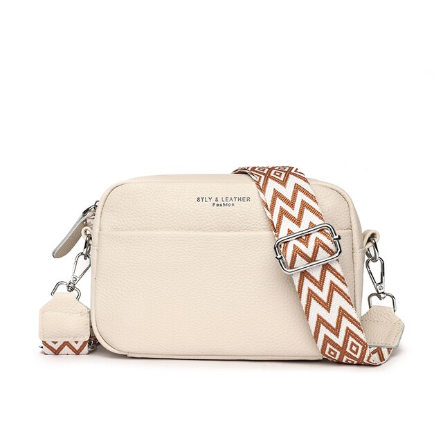 Culipana Sac à bandoulière en cuir pour femmes