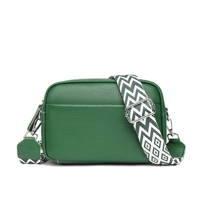 Culipana Sac à bandoulière en cuir pour femmes