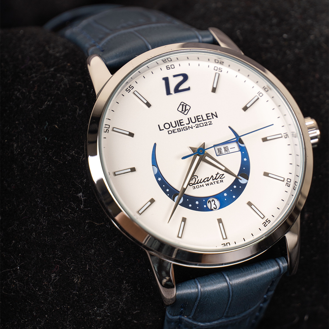 Elégante montre Moonphase