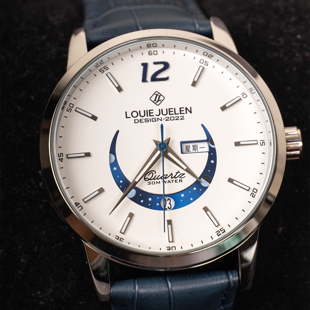Elégante montre Moonphase