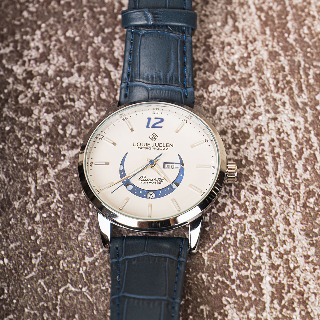 Elégante montre Moonphase