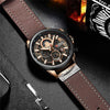 Montre calendrier multifonctionnelle à quartz