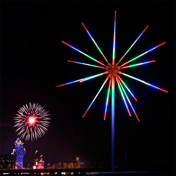 Bande de feux d'artifice Nouvel An LED Sound Control Symphony Lights