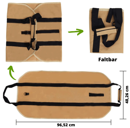 Sac de transport de bois de chauffage