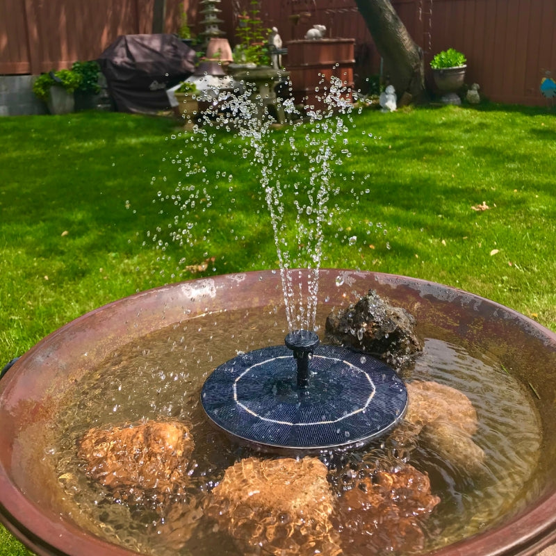 Fontaine de Mety sur l'énergie solaire
