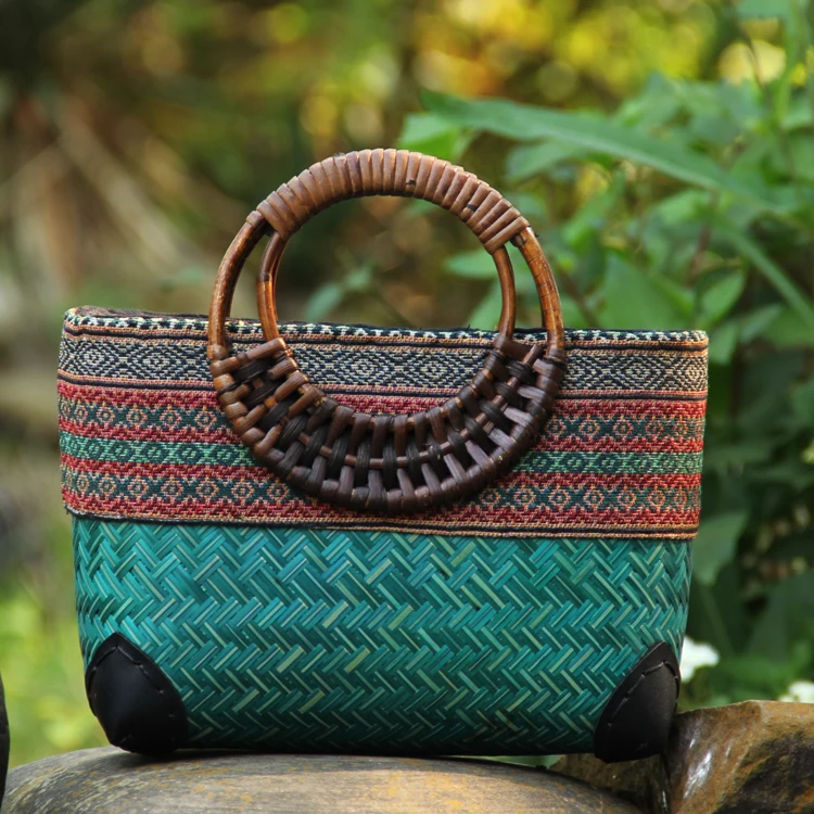 Sac bohème tissé à la main