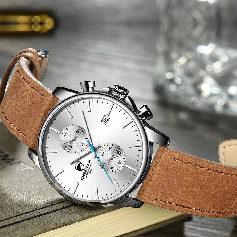 Montre sport de luxe à quartz