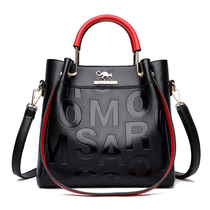 Sac à bandoulière en cuir souple