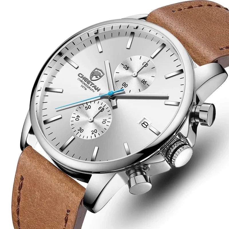 Montre sport de luxe à quartz