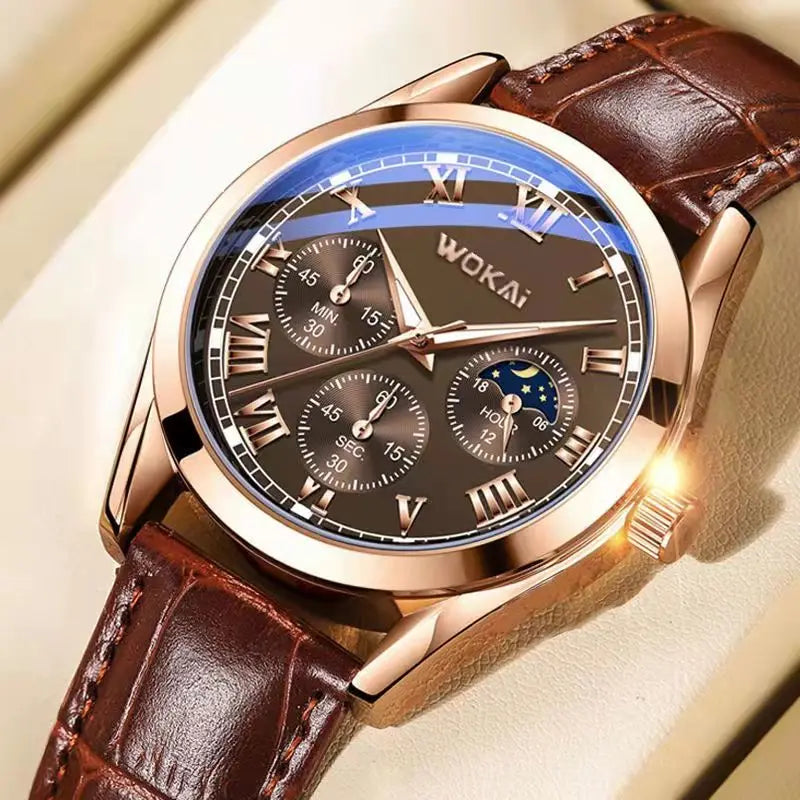 Montre à quartz mode et décontractée