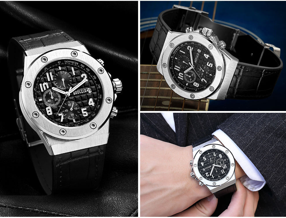 Montre chronographe décontractée