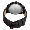 Montre de sport de luxe à quartz, chronographe, étanche et bracelet en cuir