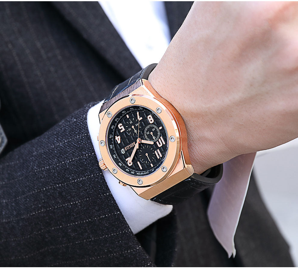 Montre chronographe décontractée