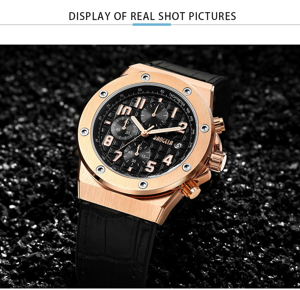 Montre chronographe décontractée