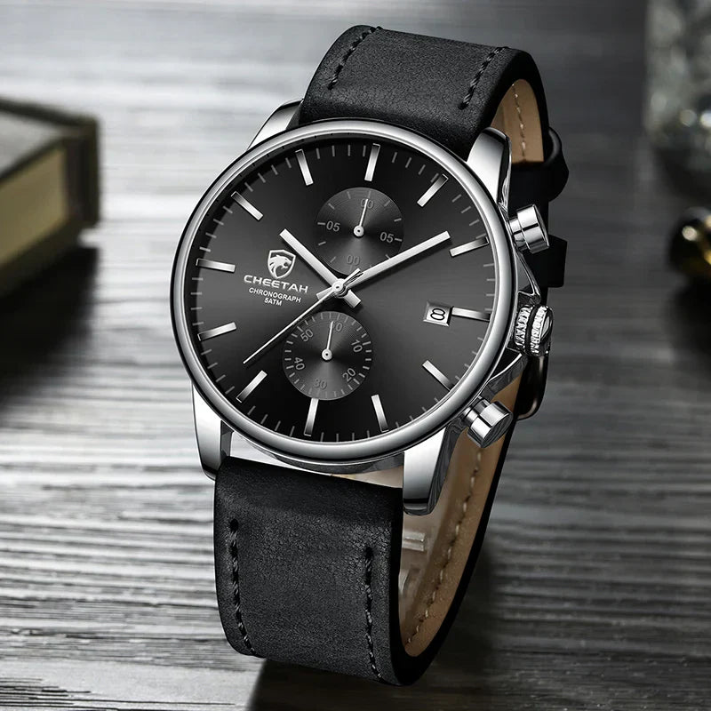 Montre sport de luxe à quartz