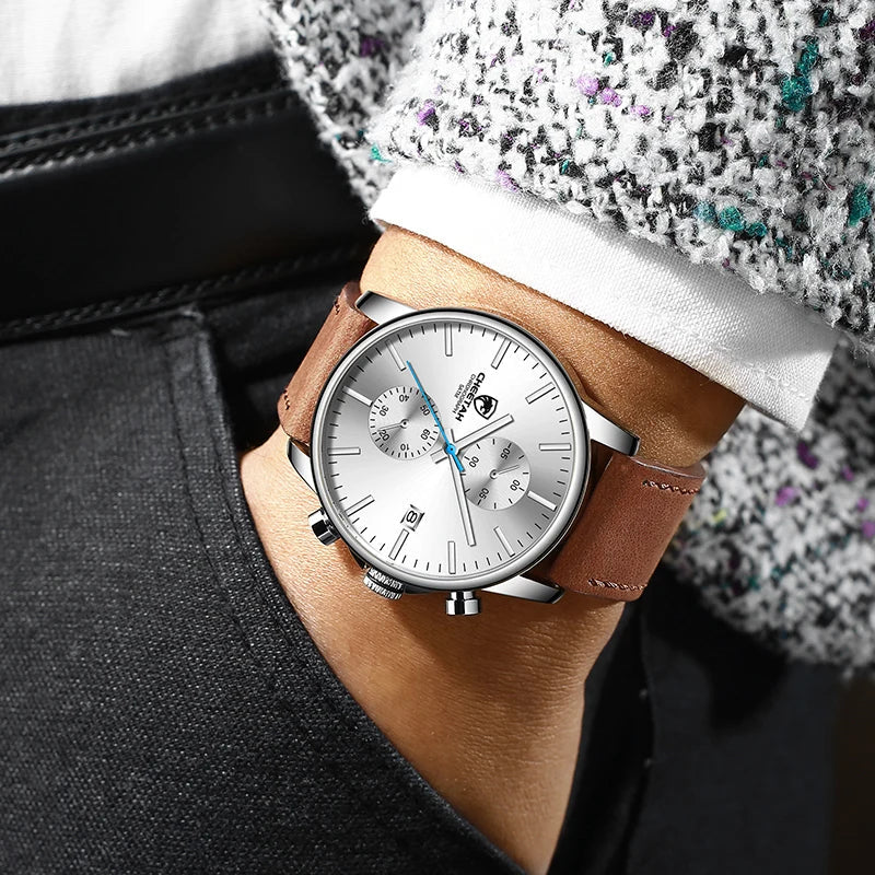 Montre sport de luxe à quartz