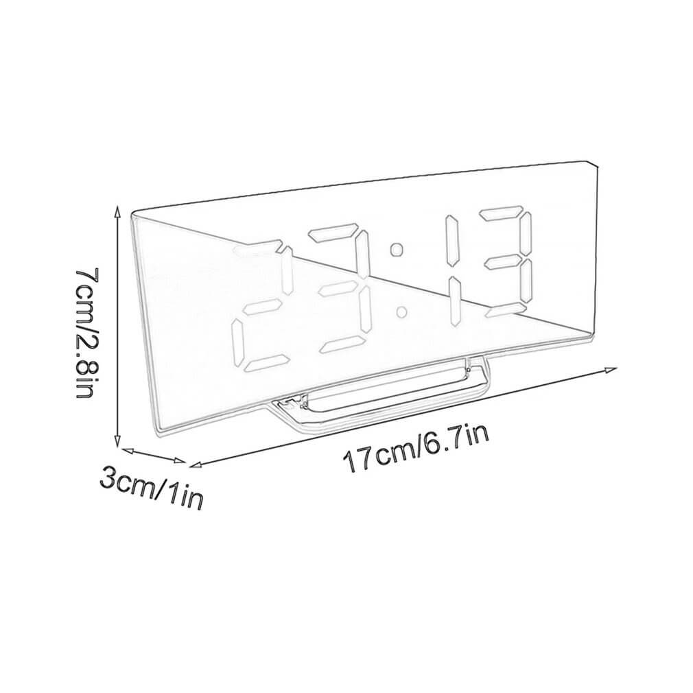 Réveil avec affichage LED