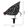Décoration minimaliste du jardin des poules