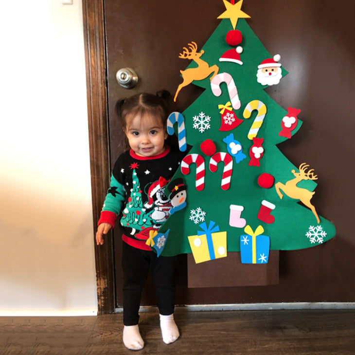 Décorations joyeuses Arbre de Noël pour enfants