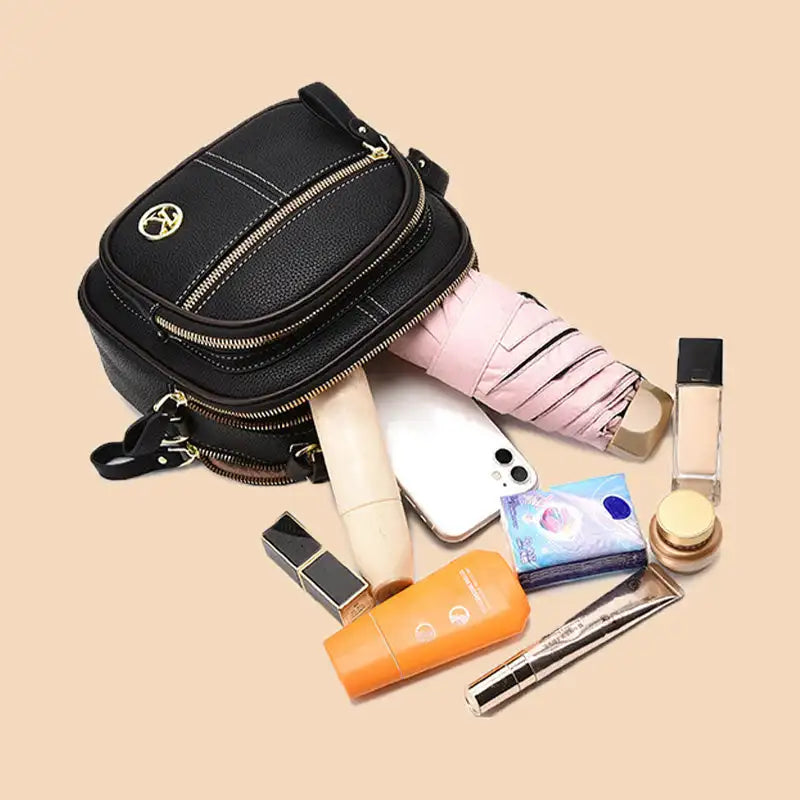 Sac en cuir multifonctionnel réglable