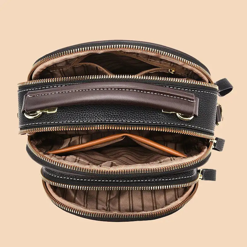 Sac en cuir multifonctionnel réglable