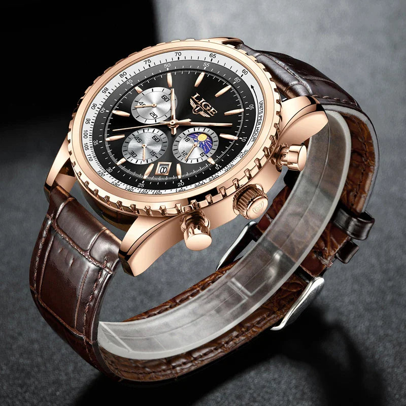 Montre à quartz pour hommes