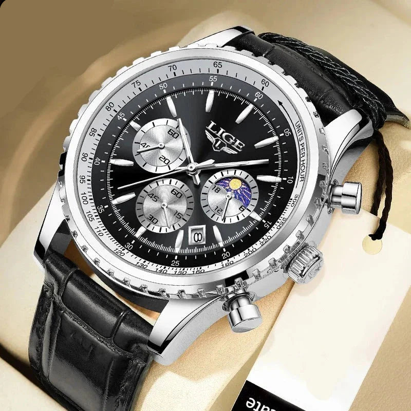 Montre à quartz pour hommes