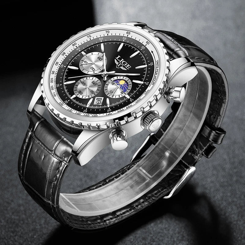Montre à quartz pour hommes