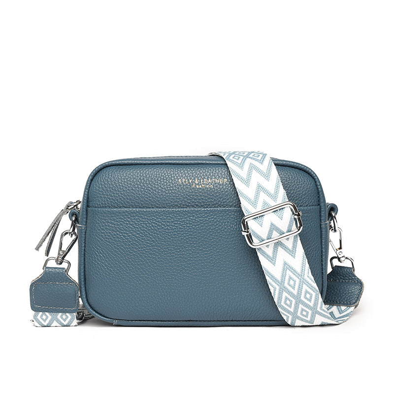 Culipana Sac à bandoulière en cuir pour femmes