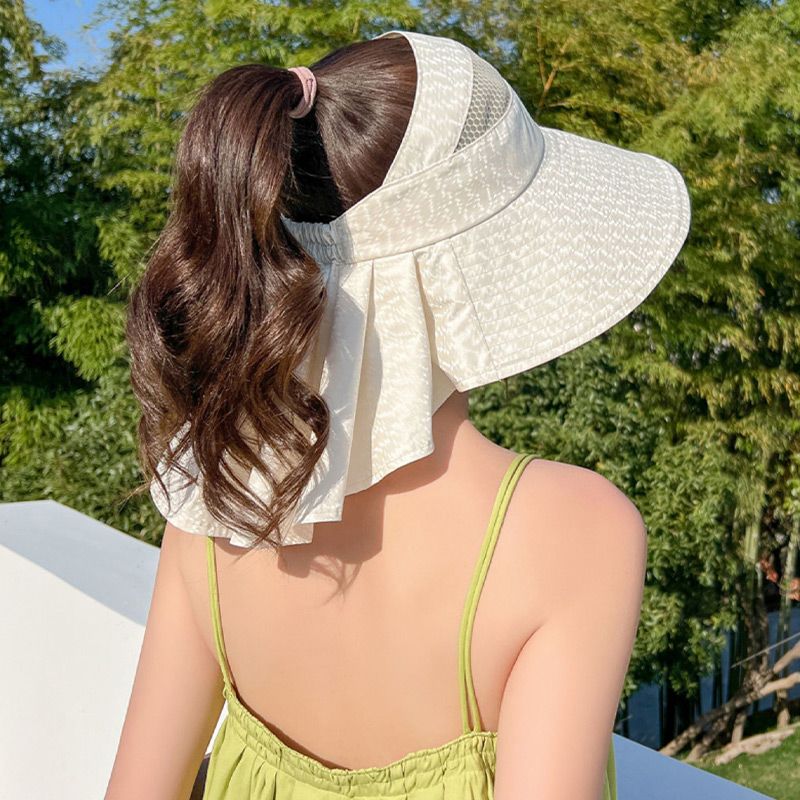 Chapeau d'été avec rabat de protection du cou pour les femmes