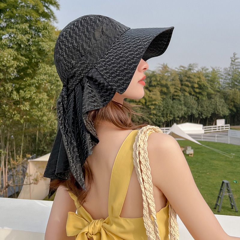Chapeau d'été avec rabat de protection du cou pour les femmes