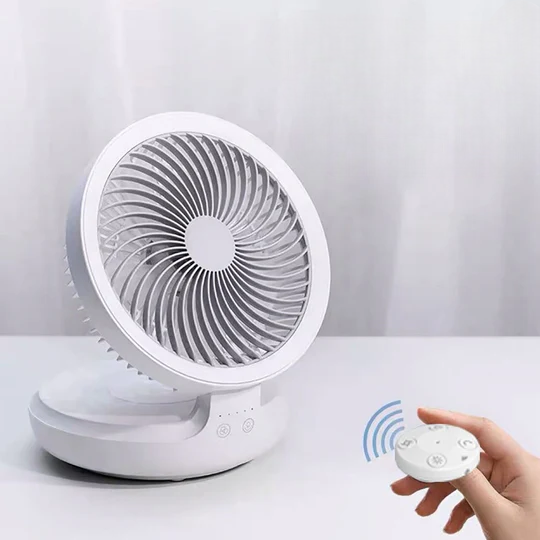 Mini ventilateur mural pliable et rechargeable