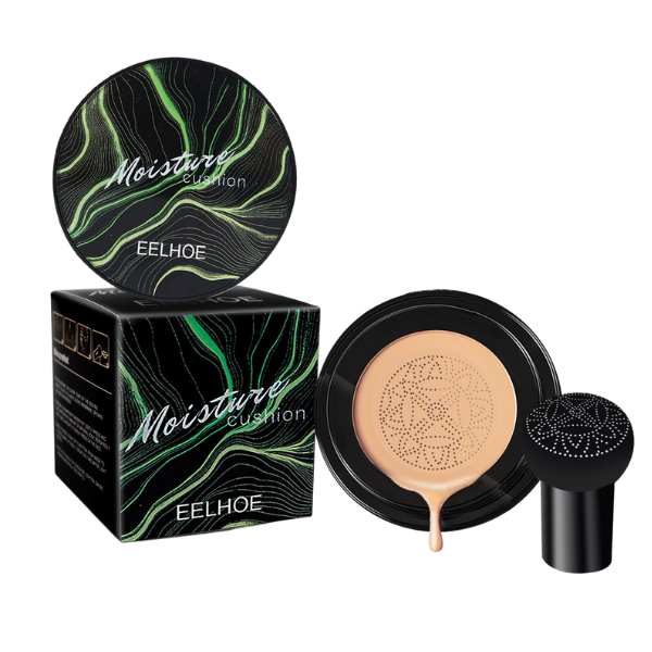 Crème de fond de teint Moisy avec éponge champignon