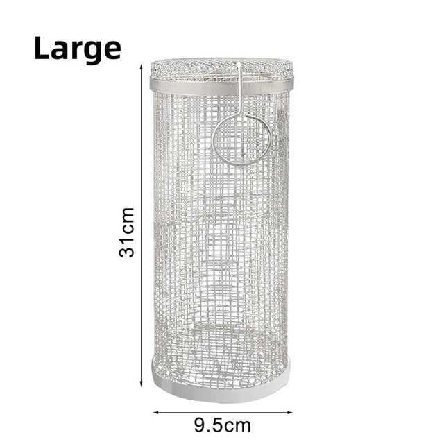 Grille de barbecue portable en acier inoxydable