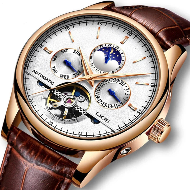 Montre Tourbillon mécanique automatique