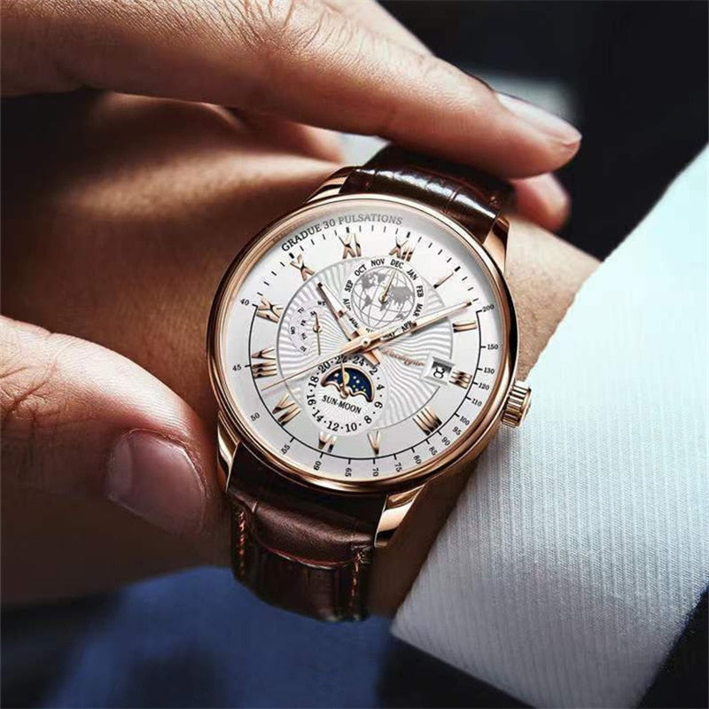 Montre à quartz léger tendance et haut de gamme