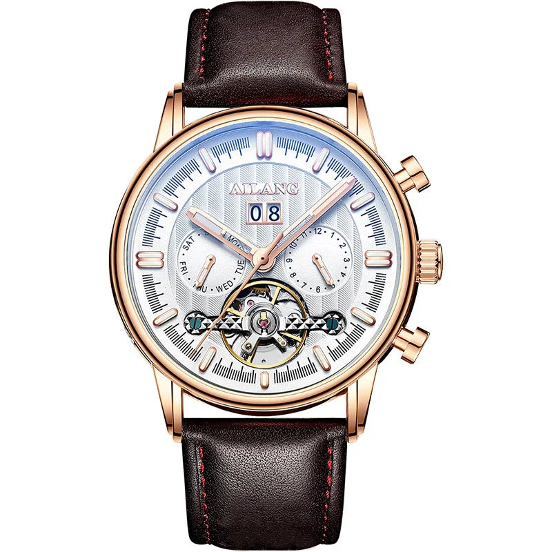 Montre tourbillon étanche à la mode