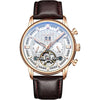 Montre tourbillon étanche à la mode