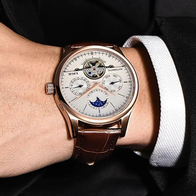 Montre mécanique à remontage automatique Premium
