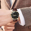 Montre lumineuse étanche pour hommes