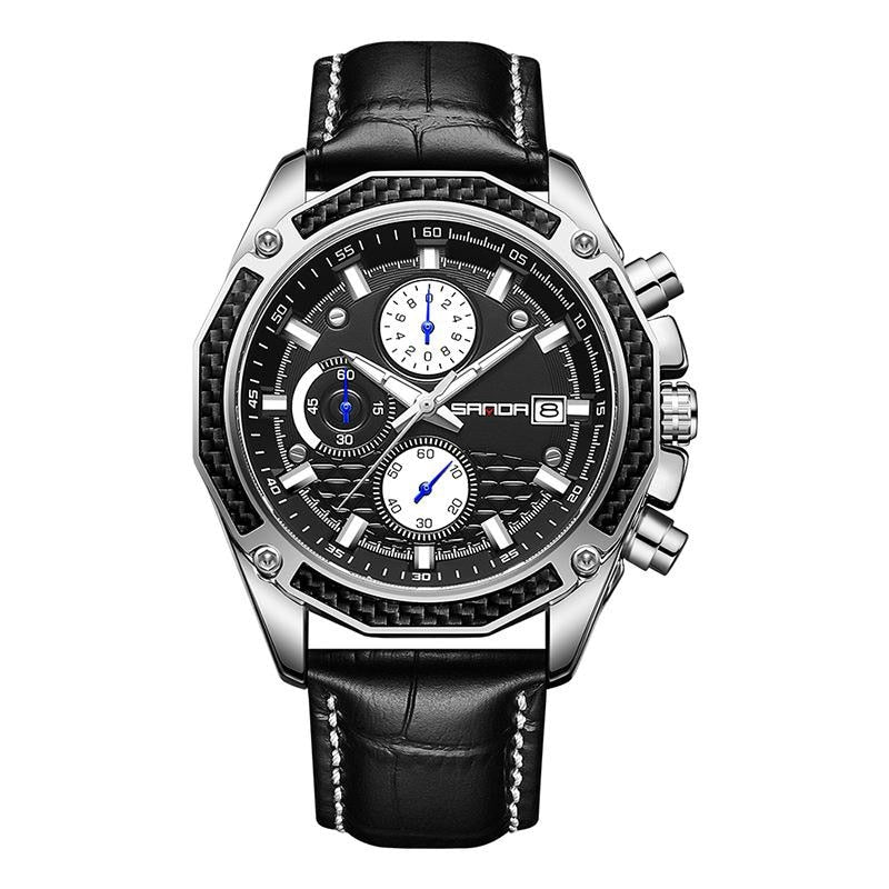 Montre chronographe à quartz Racing