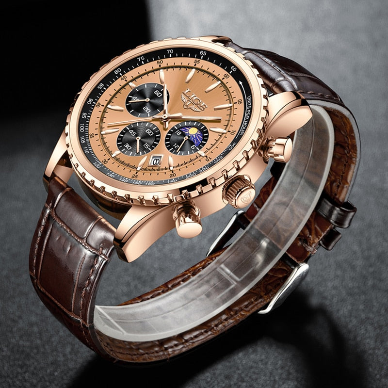 Montre à quartz pour hommes
