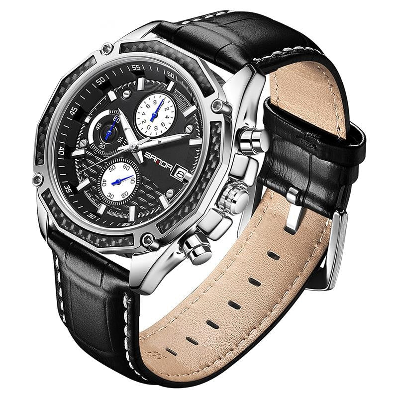 Montre chronographe à quartz Racing