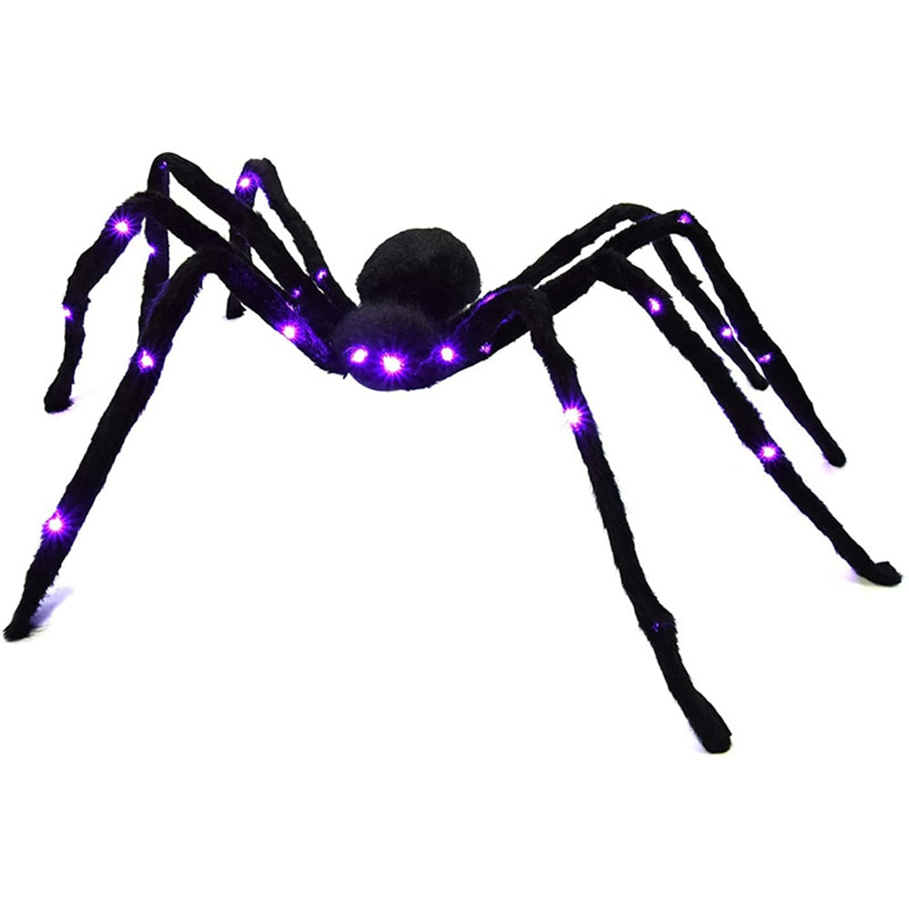Décoration d'Halloween effrayante Spidey Goliath LED Spider